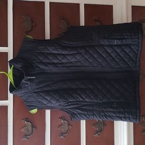 Black vest with Faux Fur